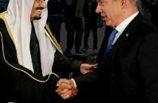 نتنياهو و ملك السعودية