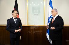 بنيامين نتنياهو ووزير الخارجية الألماني هايكو ماس.jpg