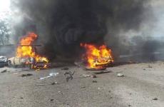 جانب من التفجير