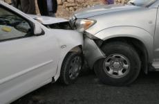حادث سير بين مركبتين