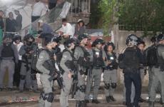 انتشار مكثف لقوات الاحتلال في حي الشيخ جراح