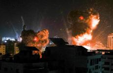 قصف غزة....jpg