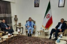 الجهاد والقائم بأعمال السفارة الإيرانية