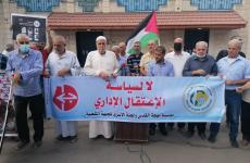 وقفة دعم واسناد للأسرى بسجون الاحتلال (4).jpg