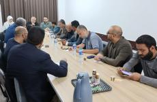العلاقات الإعلامية للفصائل تلتقي لجنة المتابعة في غزة  (1).jfif