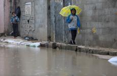 فقراء غزة خلال المنخفض الجوي (8).jpeg