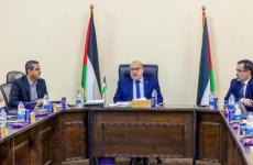 جلسة لجنة العمل الحكومي في غزة