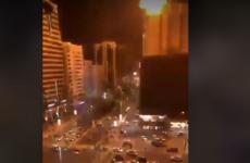 انفجار في ابوظبي.JPG