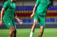 جانب من تدريبات المنتخب