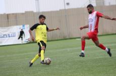 جانب من مباريات دوري غزة
