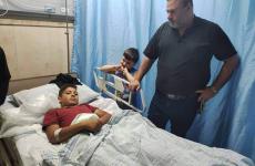 طفل فلسطيني تعرض لعملية دهس من قبل مستوطن.jpg