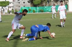 من تعادل خدمات الشاطئ و غزة الرياضي