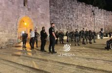 استنفار عسكري في الاقصى.jpg