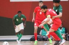 من لقاء منتخب فلسطين و السعودية
