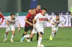 من لقاء الذهاب بين الزمالك و فيوتشر