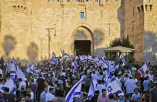 مسيرة اعلام الاحتلال في خراب الهيكل.webp