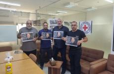 محررو الجهاد الاسلامي في بيت لحم يتضامنون مع الأسير خليل عواودة.jfif