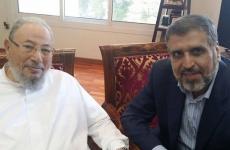 الشيخ القرضاوي والراحل د. رمضان شلح.jfif