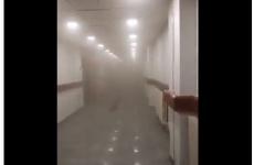 حريق في مستشفى الملكة رانيا في البتراء.JPG