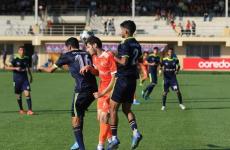 من لقاء اتحاد خانيونس و هلال غزة الموسم الماضي