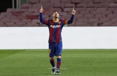 ميسي بقميص برشلونة_أرشيفية