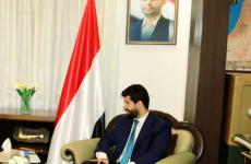 الوزير المفوض في السفارة اليمنية بدمشق رضوان الحيمي.jfif