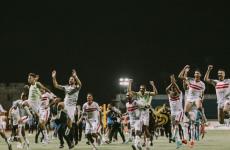 فرحة لاعبو الزمالك