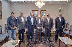 وفد من حركة الجهاد الإسلامي في دمشق يزور السفارة الإيرانية.jpg
