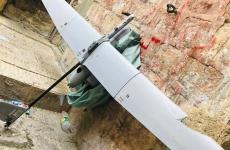 سقوط طائرة مسيرة اسرائيلية.jpg