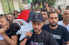 جماهير غفيرة تشيع جثمان الطفل محمود سمودي في جنين.jpg