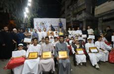 الجهاد اقليم غزة في منطقة الزيتون تكرم حفظة كتاب الله 10.jfif