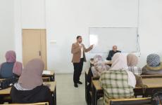 كلية الإعلام في جامعة الأقصى تنظم لقاءً تدريبياً متقدماً.jfif