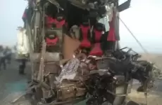 حادث سير في رأس غارب بمصر