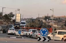 حاجز * إغلاق طريق - جيش قوات الاحتلال