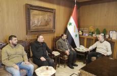 وفدٌ من حركة الجهاد الإسلامي يلتقي قيادة فرع حلب لحزب البعث العربي الاشتراكي