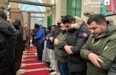 صلاة الفجر بالأقصى
