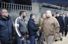 وفد من الجهاد الإسلامي يعزي بضحايا حادث الإسماعلية