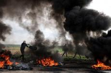 مواجهات على حدود غزة