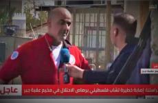 إصابة مواطن برصاص الاحتلال