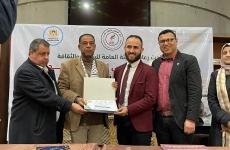 من الأمسية الشعرية _ ذكرى الارض