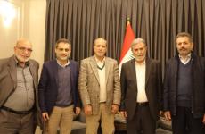 وفد حركة الجهاد بقيادة الأمين العام زياد النخالة يزور العراق.jfif