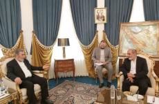 الأمين العام لحركة الجهاد الإسلامي القائد زياد النخالة يلتقي رئيس المجلس الأعلى للأمن القومي الإيراني علي أكبر أحمد يان