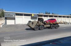 قوات الاحتلال تصادر مركبات للمواطنين