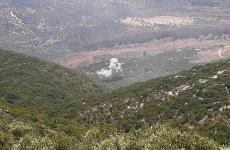 قصف على الحدود مع لبنان - اسرائيل تقصف جنوب لبنان.jfif