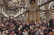 صلاة الفجر بالأقصى