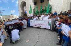 مسيرة حماس شمال قطاع غزة