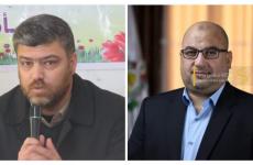 ابو معمر يمين الصورة، ابو شمالة يسارها