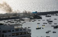 استهدف ميناء غزة