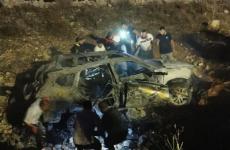 قصف سيارة للموز جنوب لبنان على بعد 40 كيلو من فلسطين.jpg