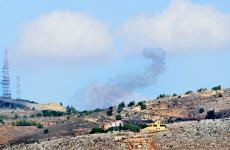 استهداف مواقع للجيش الإسرائيلي على جنوب لبنان.jpeg